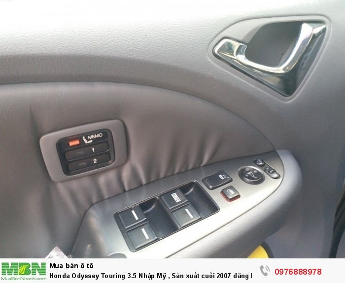 Honda Odyssey Touring 3.5 Nhập Mỹ , Sản xuất cuối 2007 đăng ký lần đầu 2009