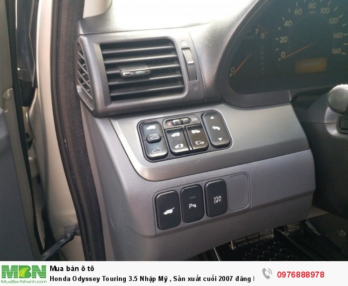 Honda Odyssey Touring 3.5 Nhập Mỹ , Sản xuất cuối 2007 đăng ký lần đầu 2009