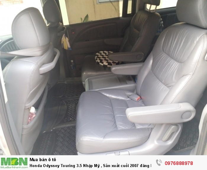 Honda Odyssey Touring 3.5 Nhập Mỹ , Sản xuất cuối 2007 đăng ký lần đầu 2009