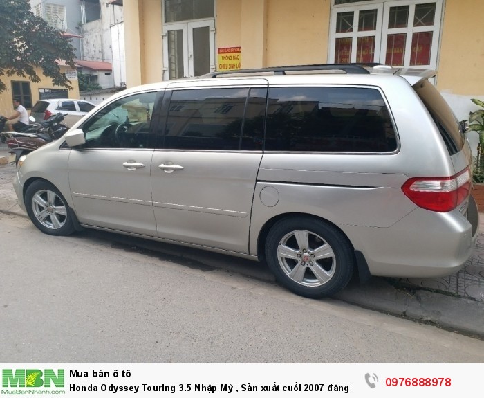 Honda Odyssey Touring 3.5 Nhập Mỹ , Sản xuất cuối 2007 đăng ký lần đầu 2009