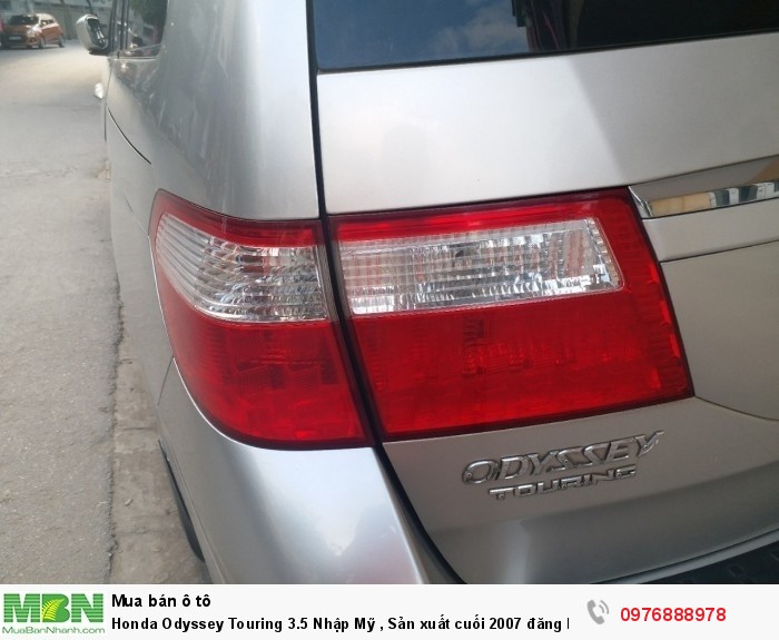 Honda Odyssey Touring 3.5 Nhập Mỹ , Sản xuất cuối 2007 đăng ký lần đầu 2009
