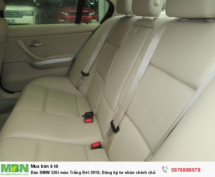 Bán BMW 320i màu Trắng  Đời 2010, Đăng ký tư nhân chính chủ  Biển 29AXY.688 Hà Nôi