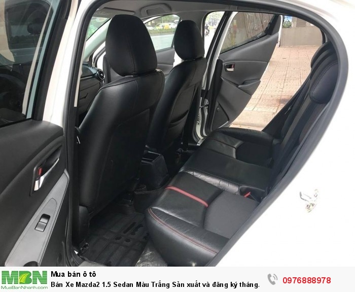 Bán Xe Mazda2 1.5 Sedan Màu Trắng Sản xuất và đăng ký tháng 12/2017