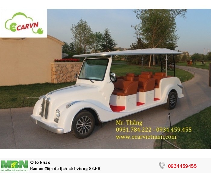 Bán xe điện du lịch cổ Lvtong S8.FB