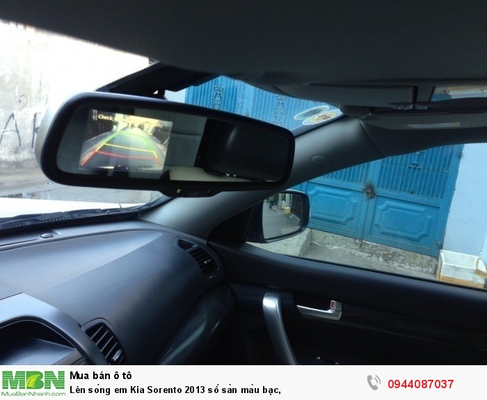 Lên sóng em Kia Sorento 2013 số sàn màu bạc,