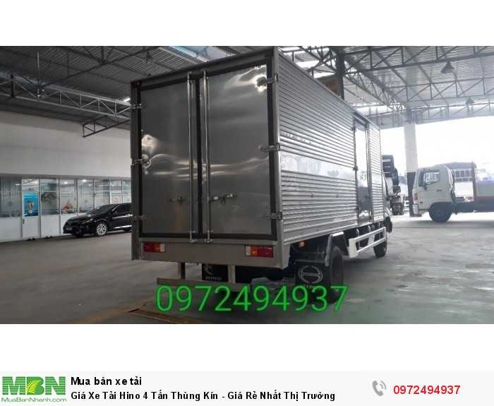 Giá Xe Tải Hino 4 Tấn Thùng Kín - Giá Rẻ Nhất Thị Trường