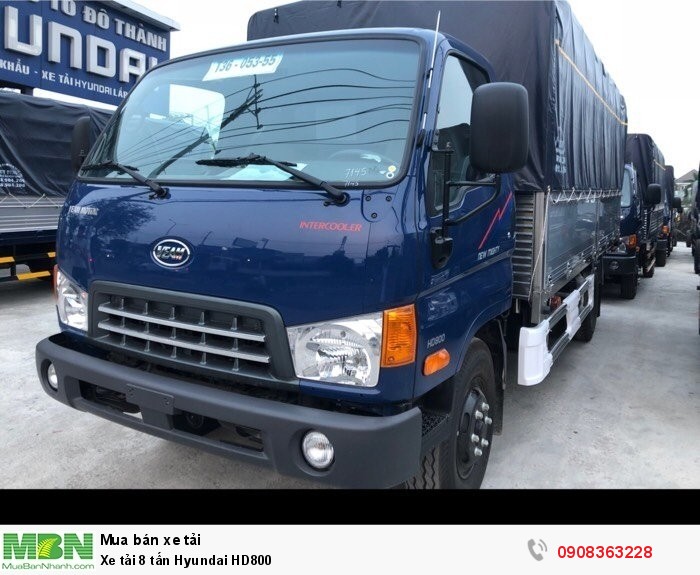 Xe tải 8 tấn Hyundai HD800