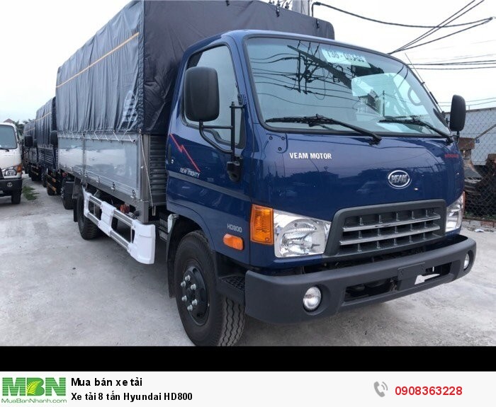 Xe tải 8 tấn Hyundai HD800