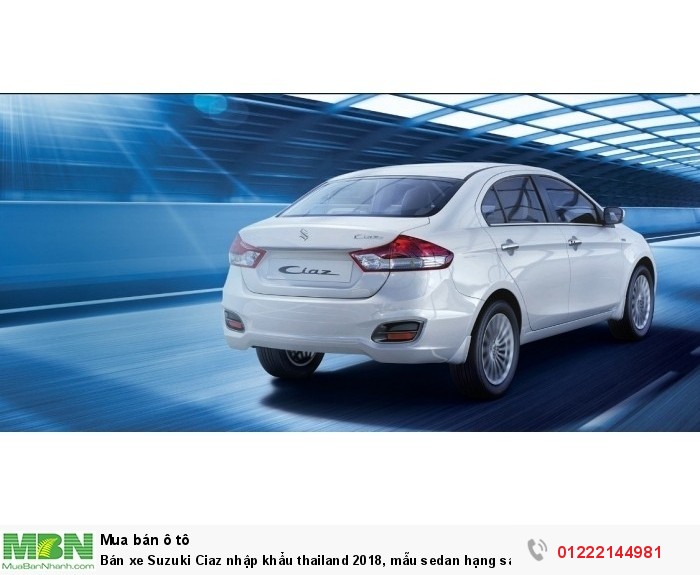 Bán xe Suzuki Ciaz nhập khẩu thailand 2018, mẫu sedan hạng sang