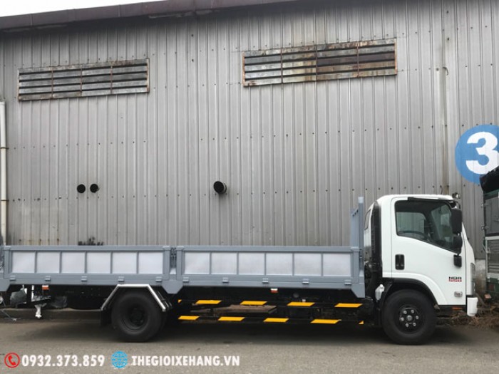 Bán xe tải Isuzu 5.5 tấn / 5T5 / 5Tan5 - thùng lửng 2018 - SX 2018