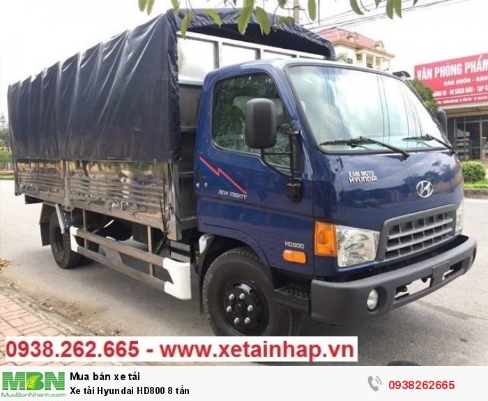 Xe tải Hyundai HD800 8 tấn