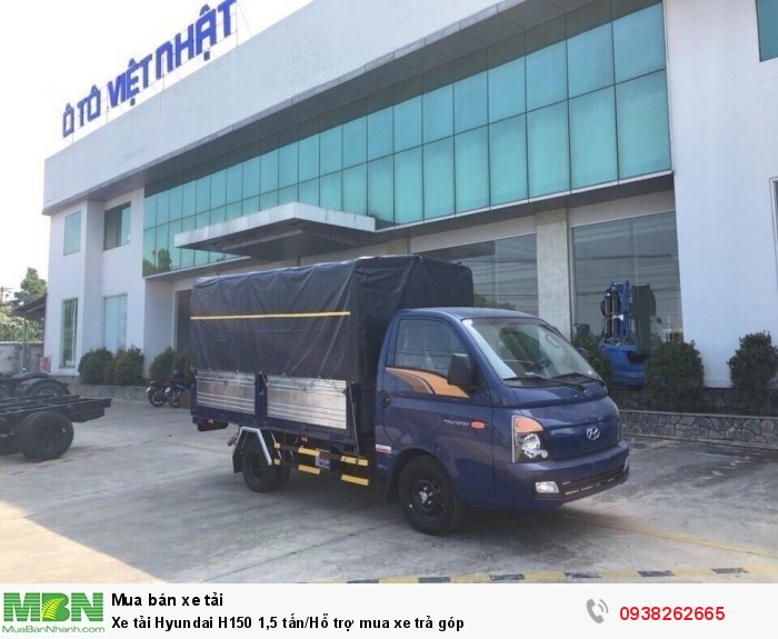 Xe tải Hyundai H150 1,5 tấn/Hỗ trợ mua xe trả góp