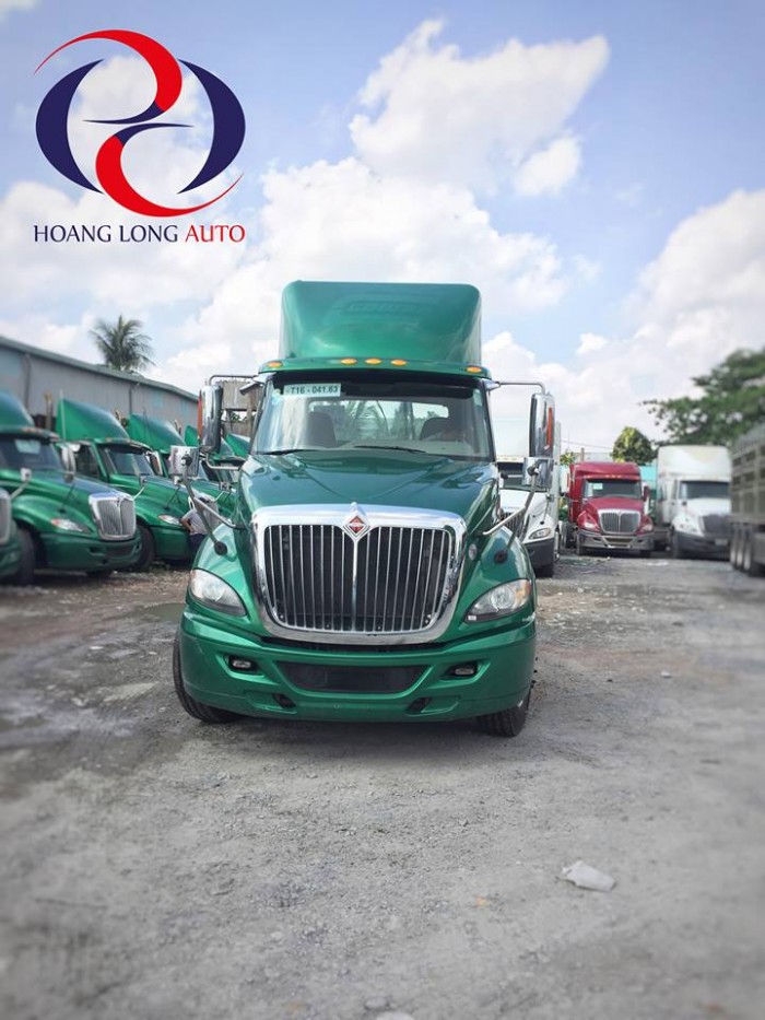 Xe Đầu Kéo Mỹ Hoàng Huy International 0- 1-2 Giường ,Đầu Kéo Maxxforce Hoàng Huy Model 2014.