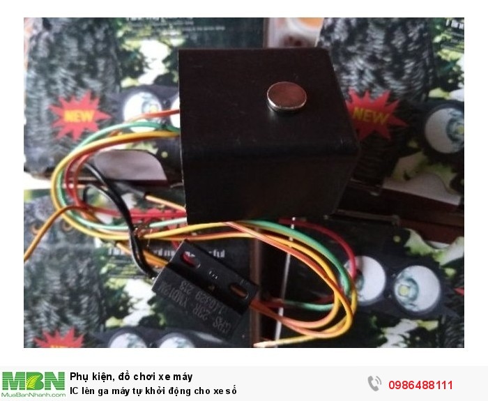 IC lên ga tự đề nổ máy cho các loại xe