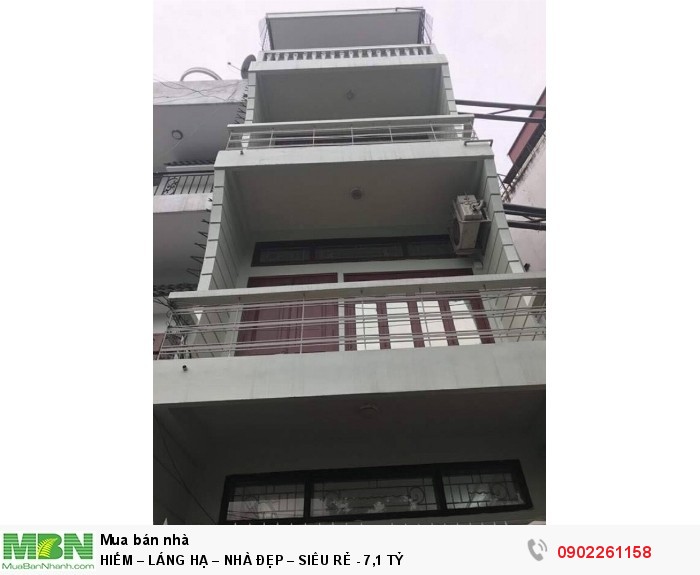 Láng Hạ – Nhà Đẹp – Siêu Rẻ - 7,1 Tỷ