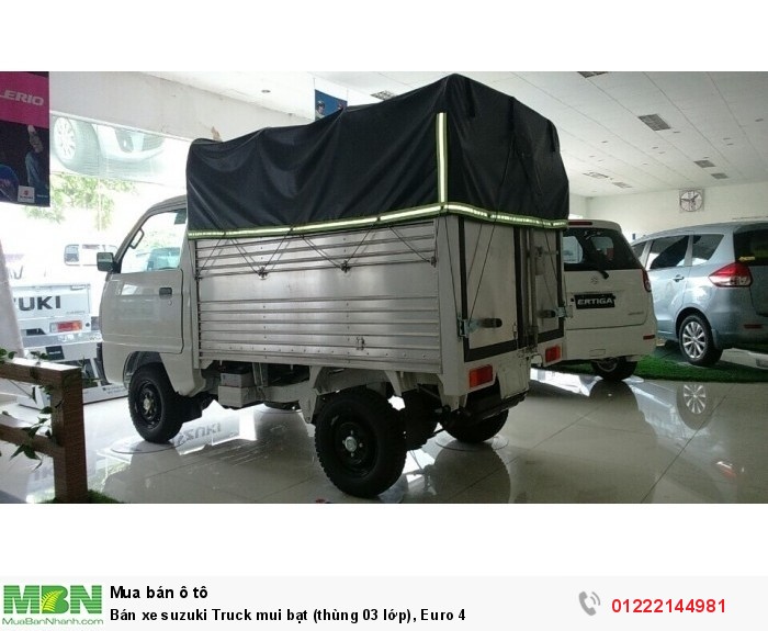 Khuyến mãi Hot tháng 01/2019 cho dòng tải Truck Suzuki, mui bạt 550 Kg, SX 2018