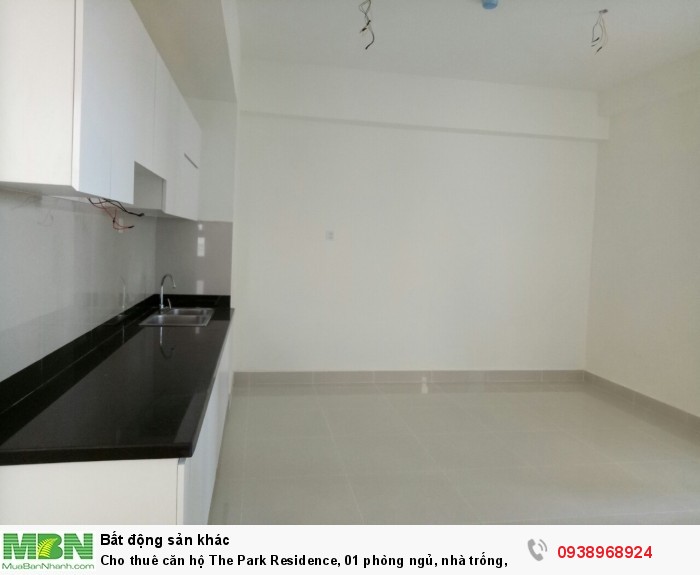Cho thuê căn hộ The Park Residence, 01 phòng ngủ, nhà trống, giá 6,5triệu/tháng