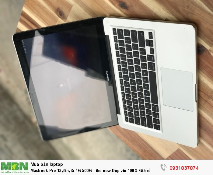 Macbook Pro 13,3in, i5 4G 500G Like new Đẹp zin 100% Giá rẻ5