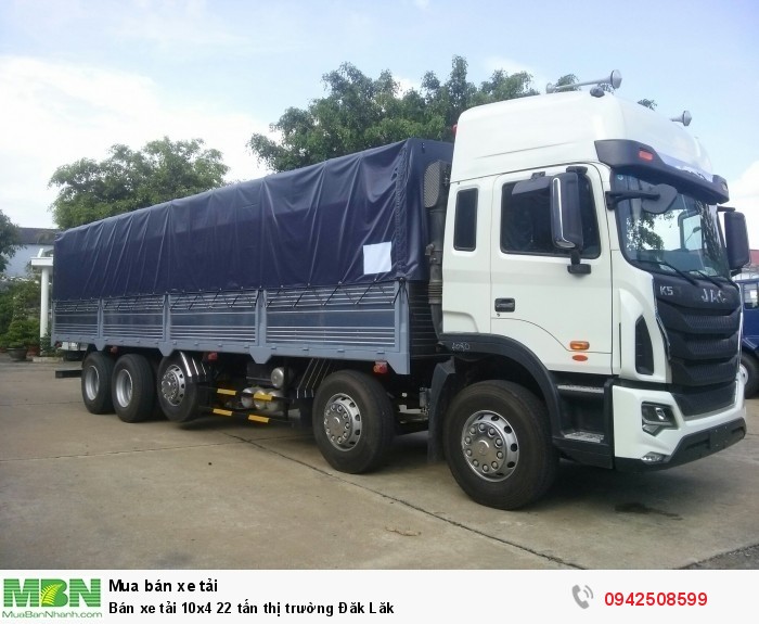 Bán xe tải 10x4 22 tấn thị trường Đăk Lăk