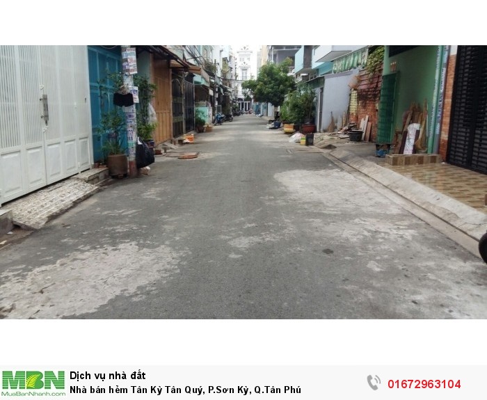Nhà bán hẻm Tân Kỳ Tân Quý, P.Sơn Kỳ, Q.Tân Phú