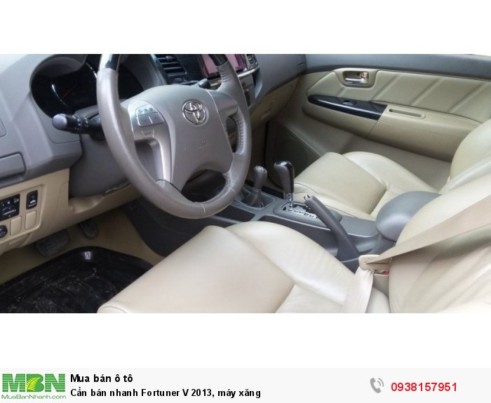 Cần bán nhanh Fortuner V 2013, máy xăng