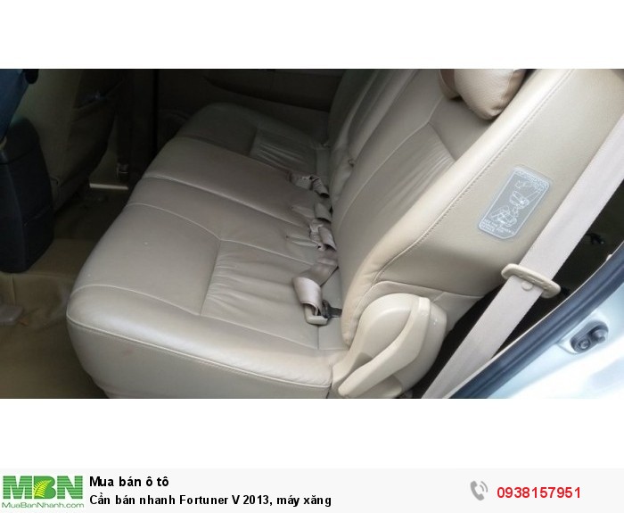 Cần bán nhanh Fortuner V 2013, máy xăng