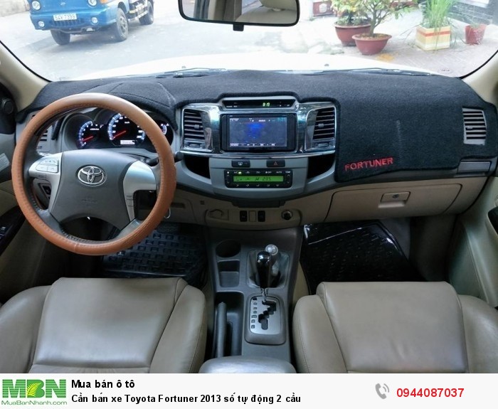 Cần bán xe Toyota Fortuner 2013 số tự động 2 cầu