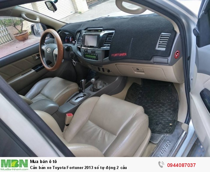 Cần bán xe Toyota Fortuner 2013 số tự động 2 cầu