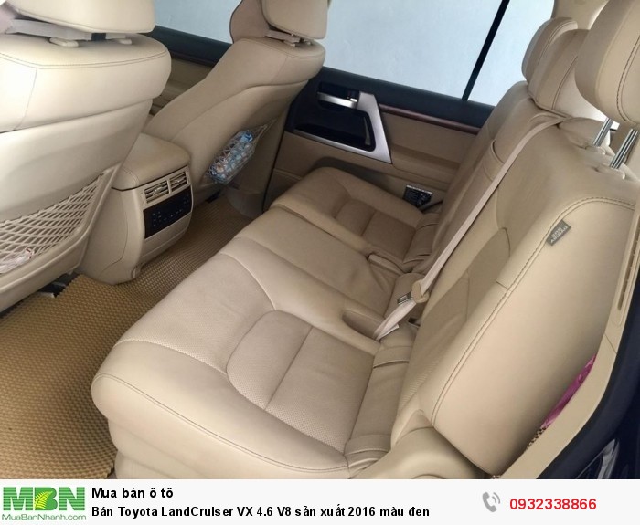 Bán Toyota LandCruiser VX 4.6 V8 sản xuất 2016  màu đen