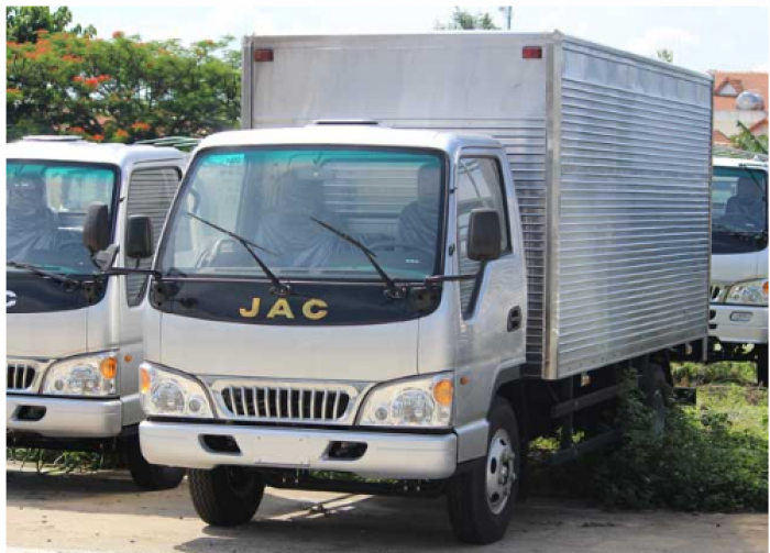 Xe tải nhẹ JAC 2,4 tấn chính hãng thùng siêu dày