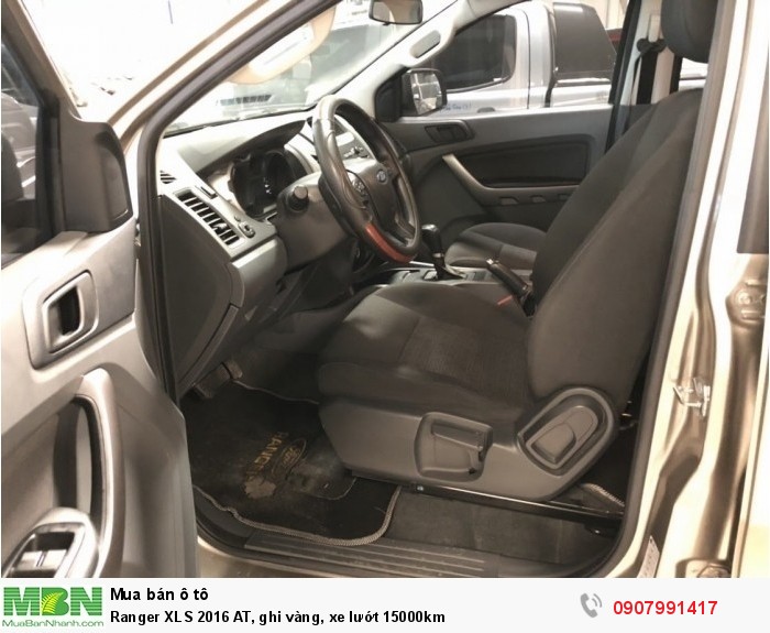 Ranger XLS 2016 AT, ghi vàng, xe lướt 15000km
