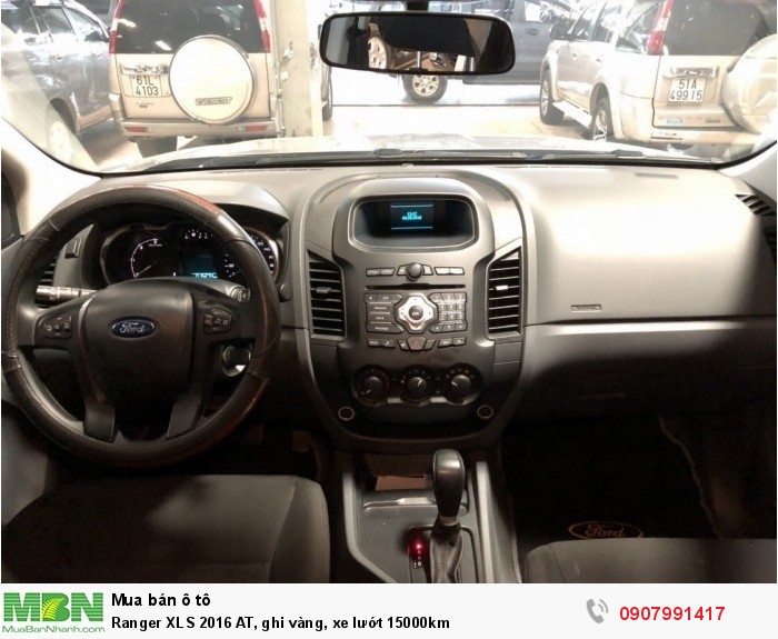 Ranger XLS 2016 AT, ghi vàng, xe lướt 15000km