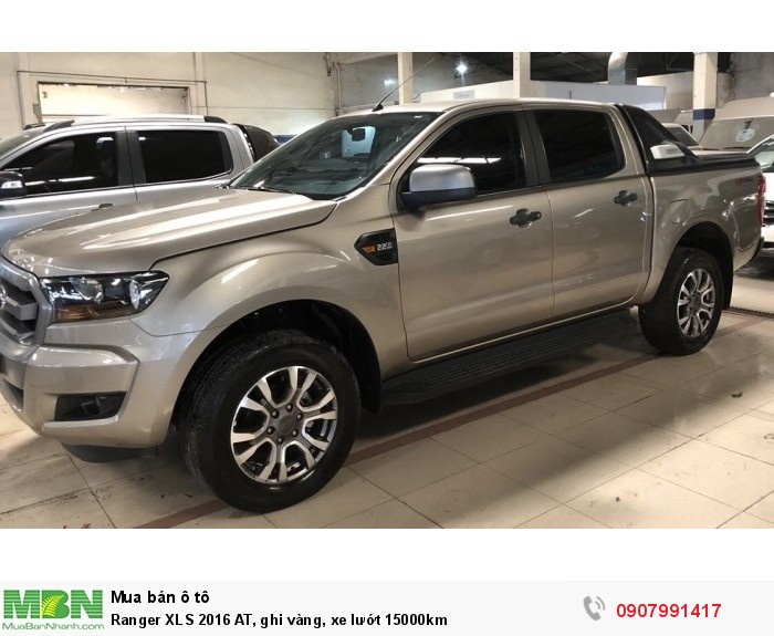 Ranger XLS 2016 AT, ghi vàng, xe lướt 15000km