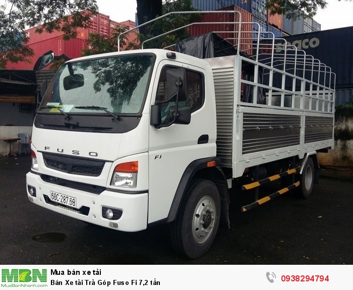 Bán Xe tải Trả Góp Fuso Fi 7,2 tấn