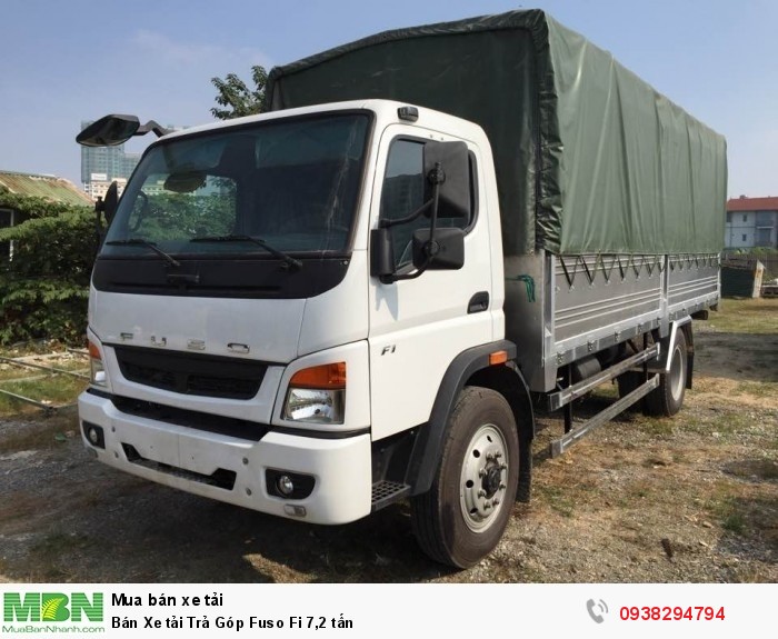 Bán Xe tải Trả Góp Fuso Fi 7,2 tấn