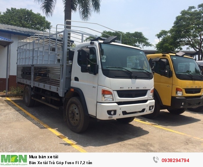 Bán Xe tải Trả Góp Fuso Fi 7,2 tấn