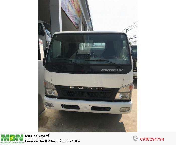 Fuso canter 8.2 tải 5 tấn  mới 100%