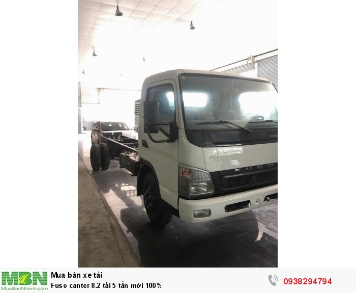 Fuso canter 8.2 tải 5 tấn  mới 100%