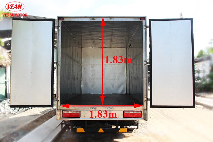 Xe tải 2 tấn 4 động cơ Hyundai veam 252-1 thùng lửng, mui ,kín giảm giá sóc tháng 5