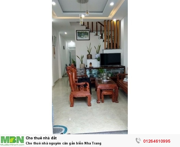 Cho thuê nhà nguyên căn gần biển Nha Trang