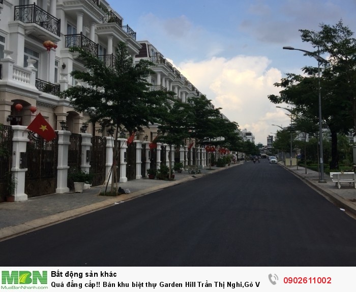 Quá đẳng cấp!! Bán khu biệt thự Garden Hill Trần Thị Nghi,Gò Vấp.