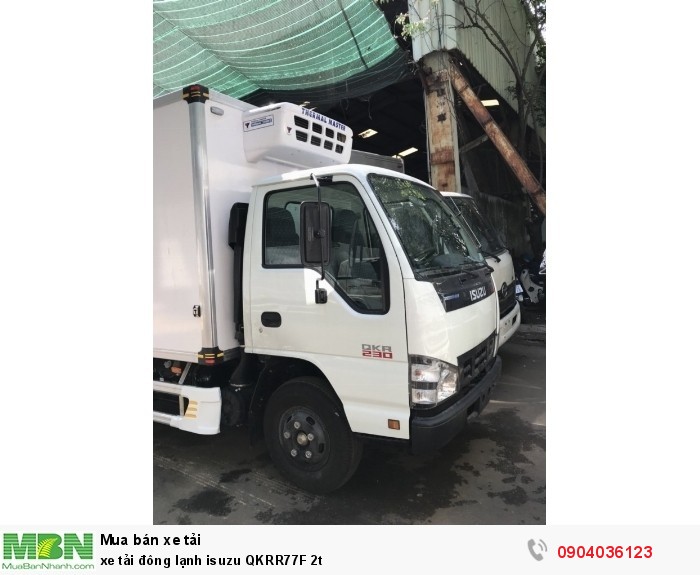 Xe tải đông lạnh Isuzu QKRR77F 2t