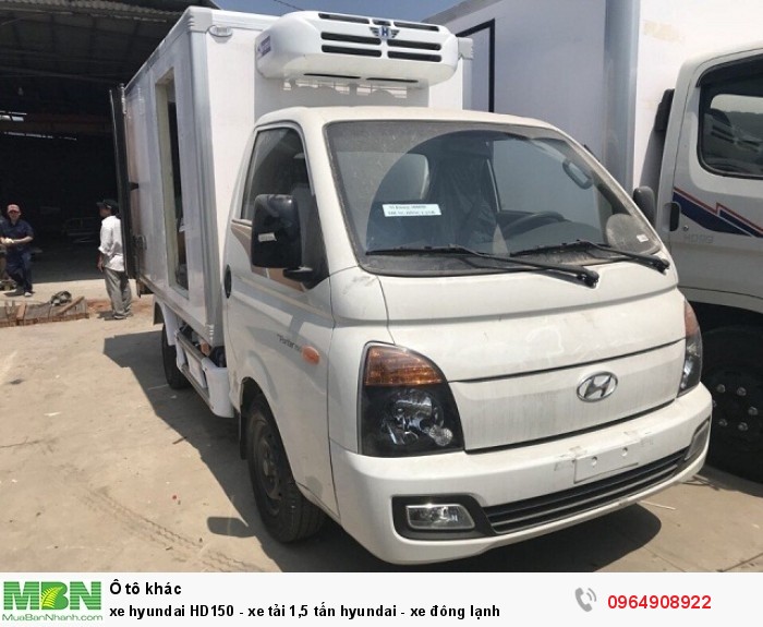 Xe hyundai HD150 - xe tải 1,5 tấn hyundai - xe đông lạnh