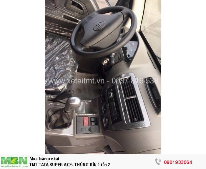 Tmt Tata Super Ace- Thùng Kín 1 Tấn 2