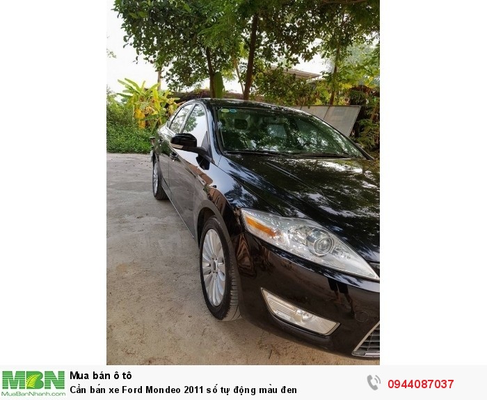 Cần bán xe Ford Mondeo 2011 số tự động màu đen