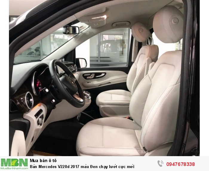 Bán Mercedes V220d 2017 màu Đen chạy lướt cực mới