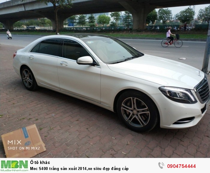 Mec S400 trắng sản xuất 2014,xe siêu đẹp đẳng cấp