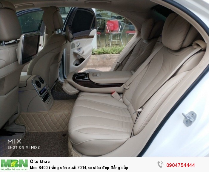 Mec S400 trắng sản xuất 2014,xe siêu đẹp đẳng cấp