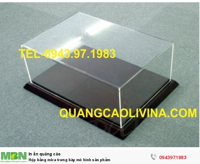 Hộp mica cao cấp dành cho mô hình 118 