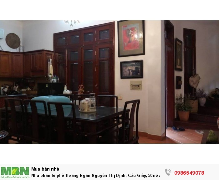 Nhà phân lô phố Hoàng Ngân-Nguyễn Thị Định, Cầu Giấy, 50m2x4T, lô góc, kinh doanh tốt, 7.68 tỷ.